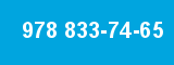 978 833-74-65 978 833-74-65